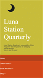 Mobile Screenshot of lunastationquarterly.com